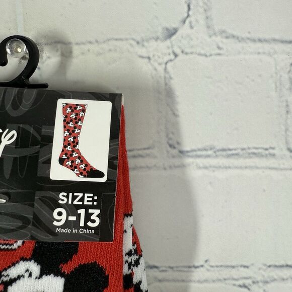 Disney Ankle Socks Women 9-13 Crew Lot Mickey Minnie Bambi Stitch Cartoon - Picture 15 of 16